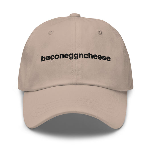 baconeggncheese Embroidered Dad hat