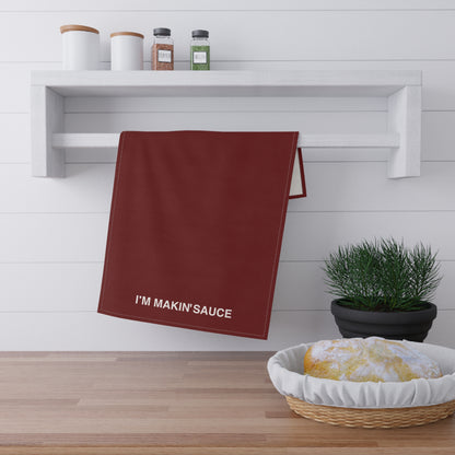 I'm Makin' Sauce Kitchen Towel